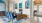 lounge room with co-working spaces