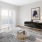 a living room with a couch and a coffee table