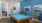 a pool table in a room